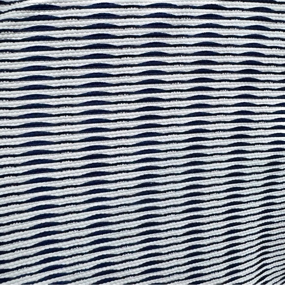 TOMMY BAHAMA Island Cays Stripe Lace Up Spa Dress Coverup Size Medium - Picture 8 of 10